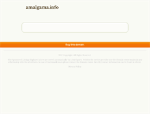 Tablet Screenshot of amalgama.info